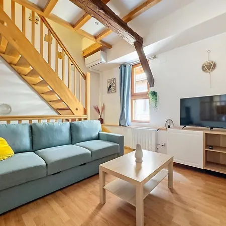 L'atypique D'eguisheim Lägenhet